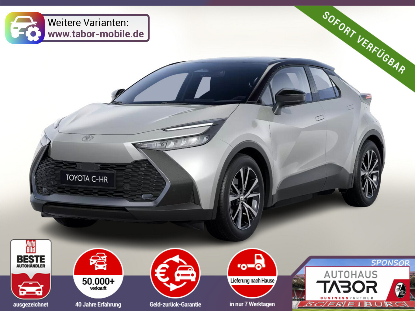 Toyota C-HR PHEV Teamplayer Nav eHk SmarKey PrivG Totw