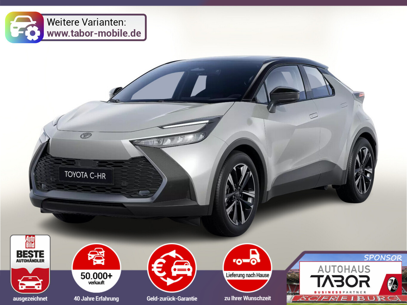 Toyota C-HR HEV Teamplayer Nav eHk SmarKey Privacy Totw