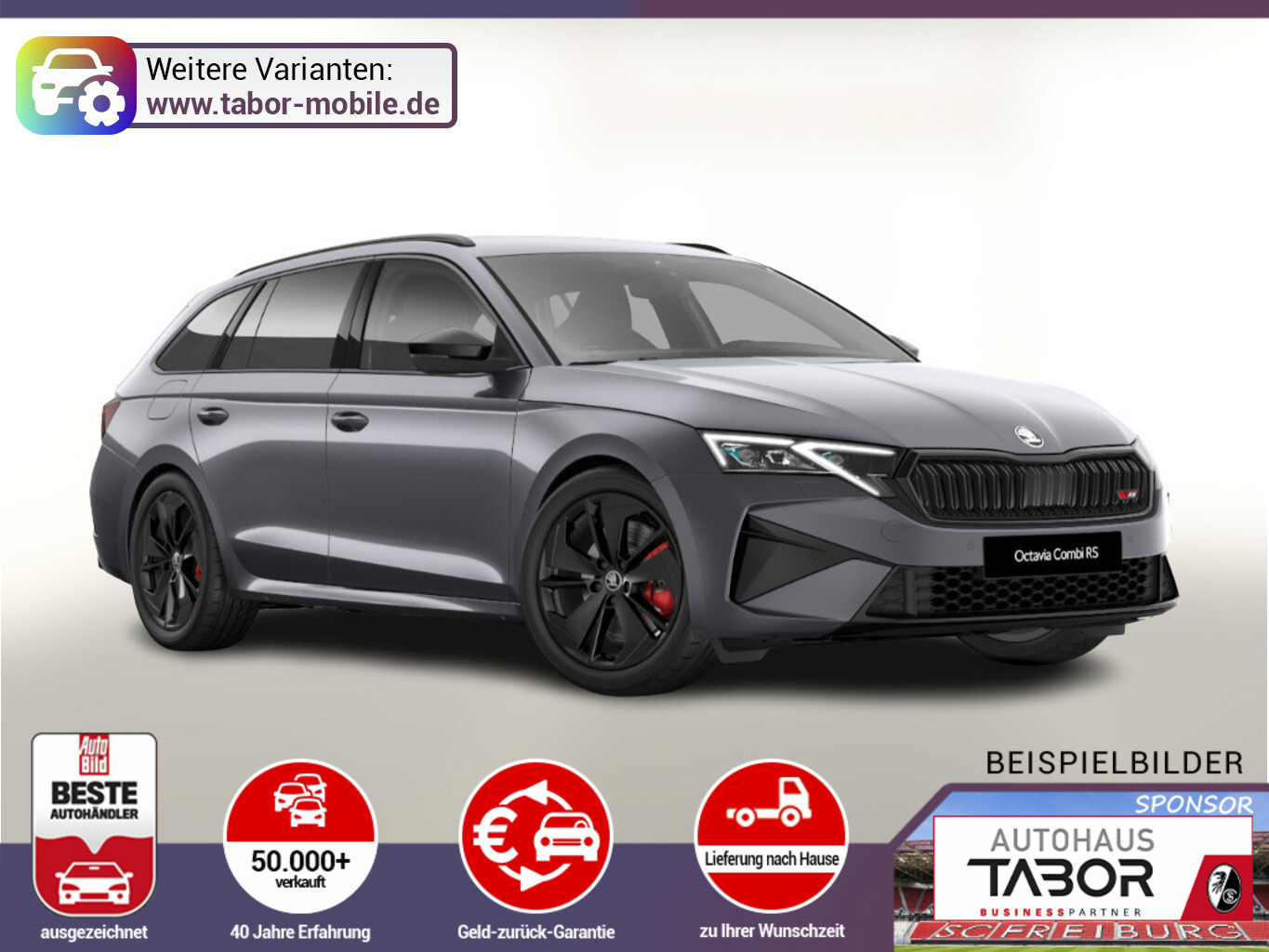 Skoda Octavia Combi RS Matrix Nav ACC el.Heck 5J/100k