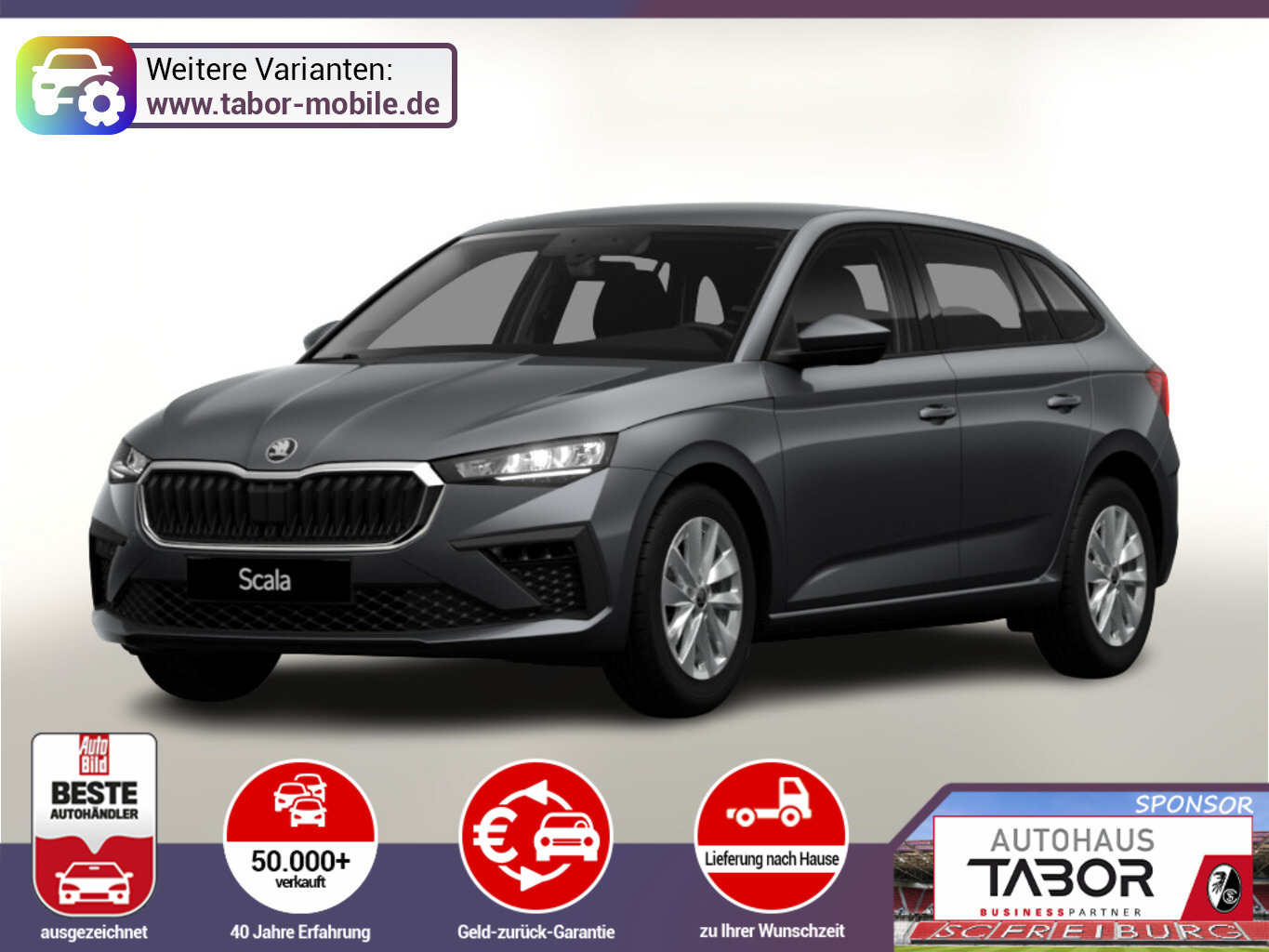 Skoda Scala DSG Selec SHZ SunS Kam PDC VirtC 5J/100k