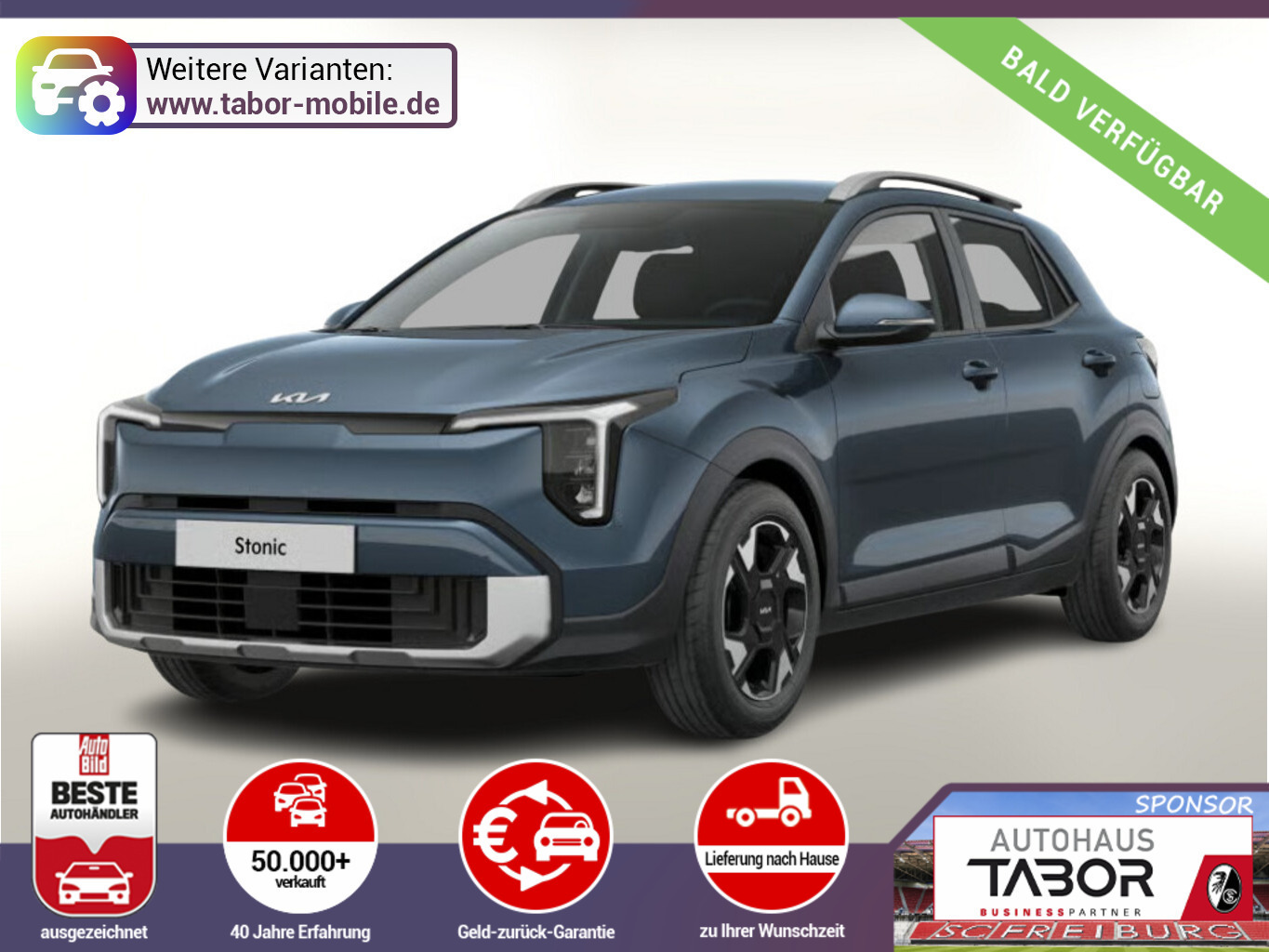 Kia Stonic MT Nav LED LM16 Kam 2xPDC CarPlay Temp