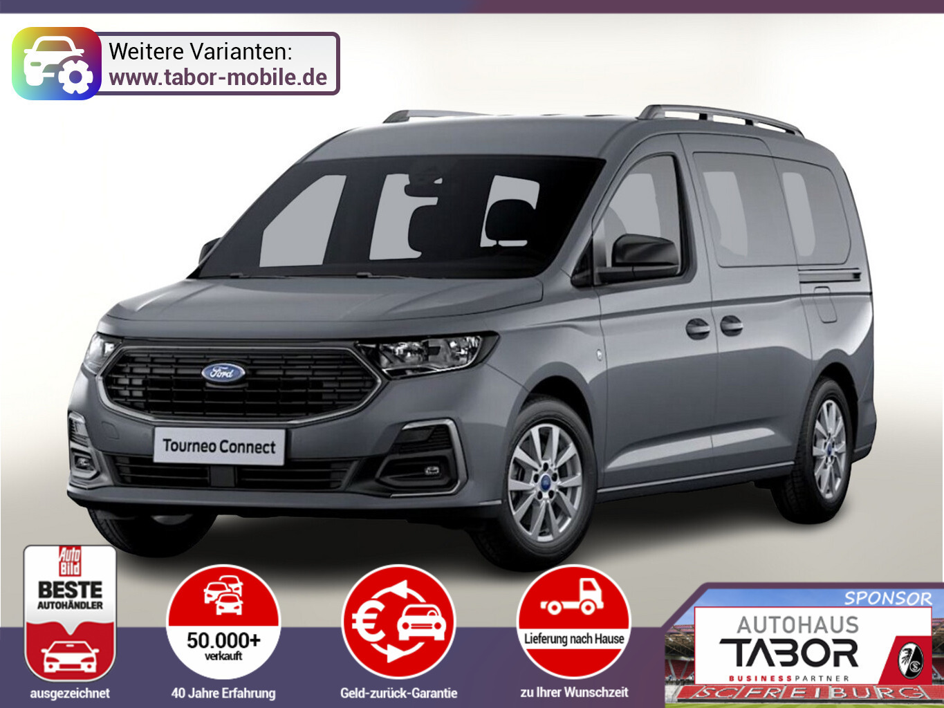 Ford Grand Tourneo Connect Aut Titanium ACC LED Kam