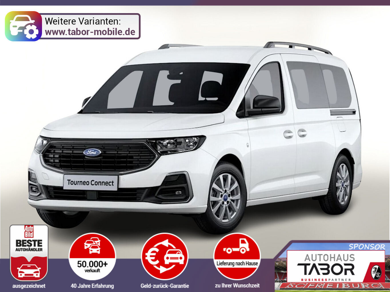 Ford Grand Tourneo Connect Aut Titanium ACC LED SHZ