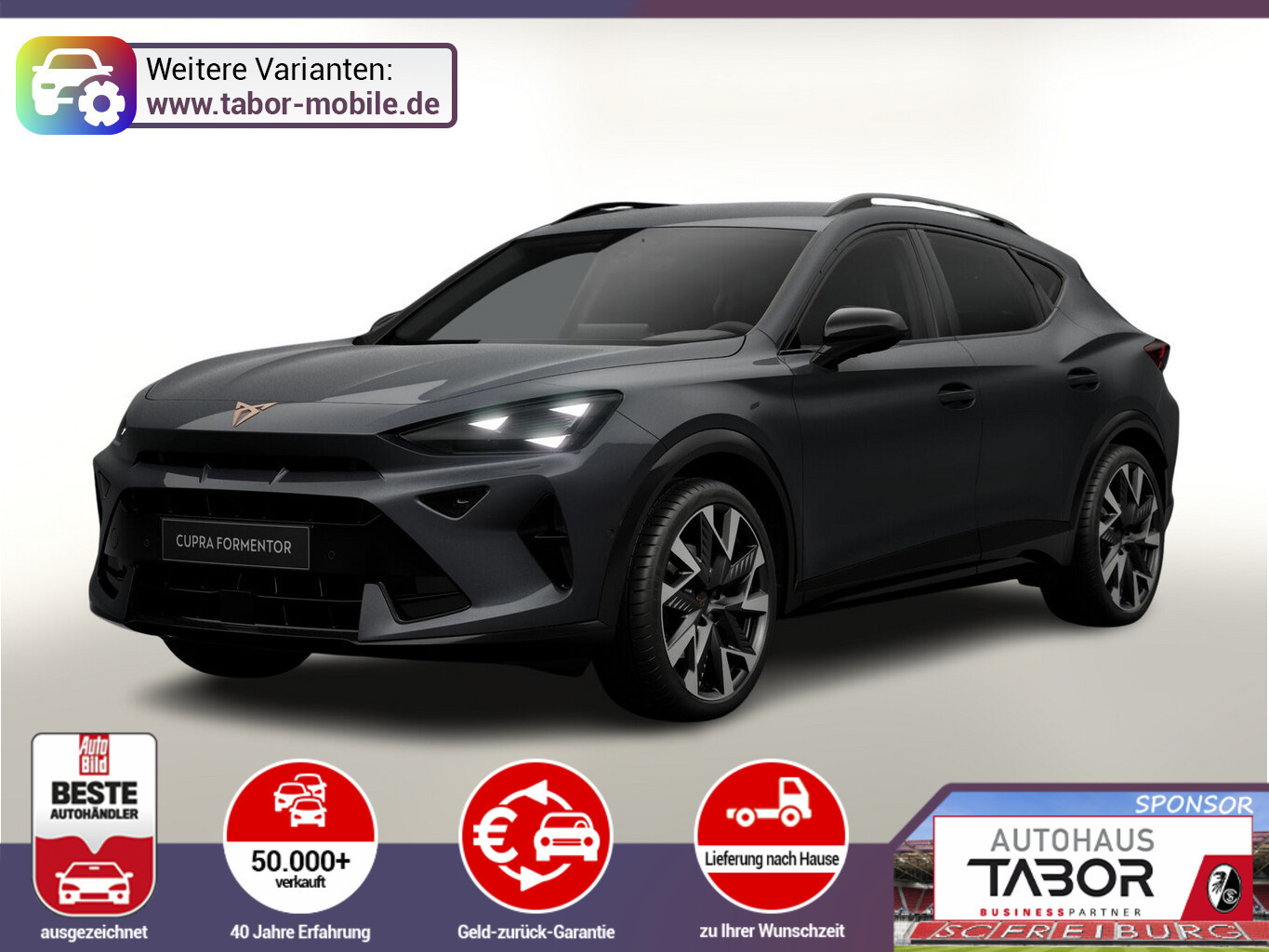 Cupra Formentor DSG 19" intelliD EdgeP Kam eHk Keyles