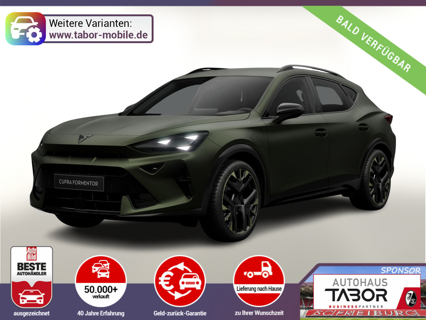 Cupra Formentor Tribe Edition e-HYBRID 19" Kam eHk Am