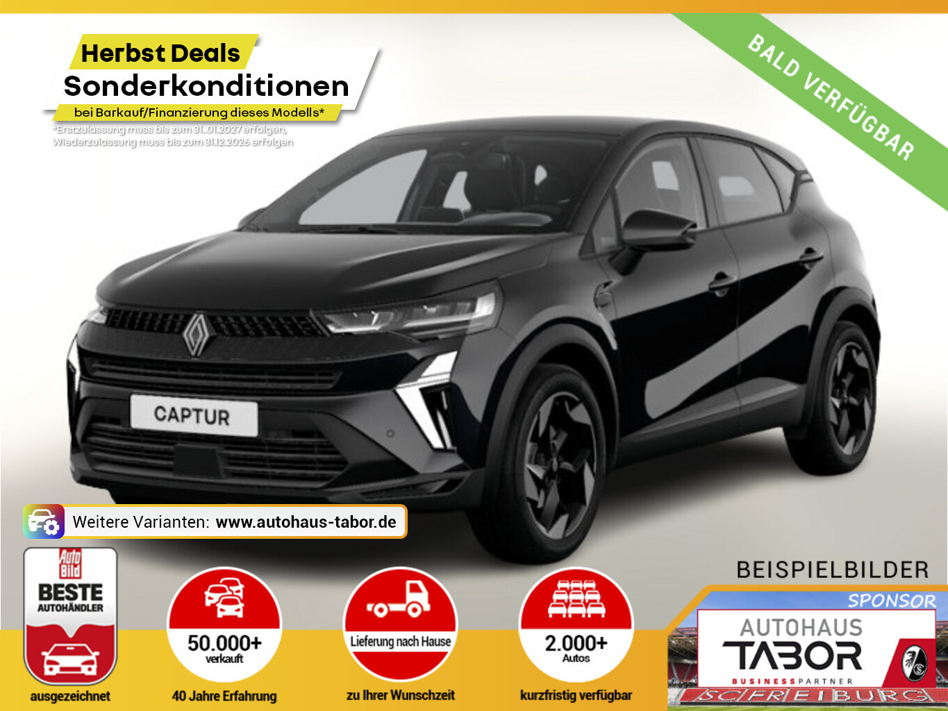 Renault Captur Techno Mild Hybrid 140 EDC PDC vo/hi SHZ