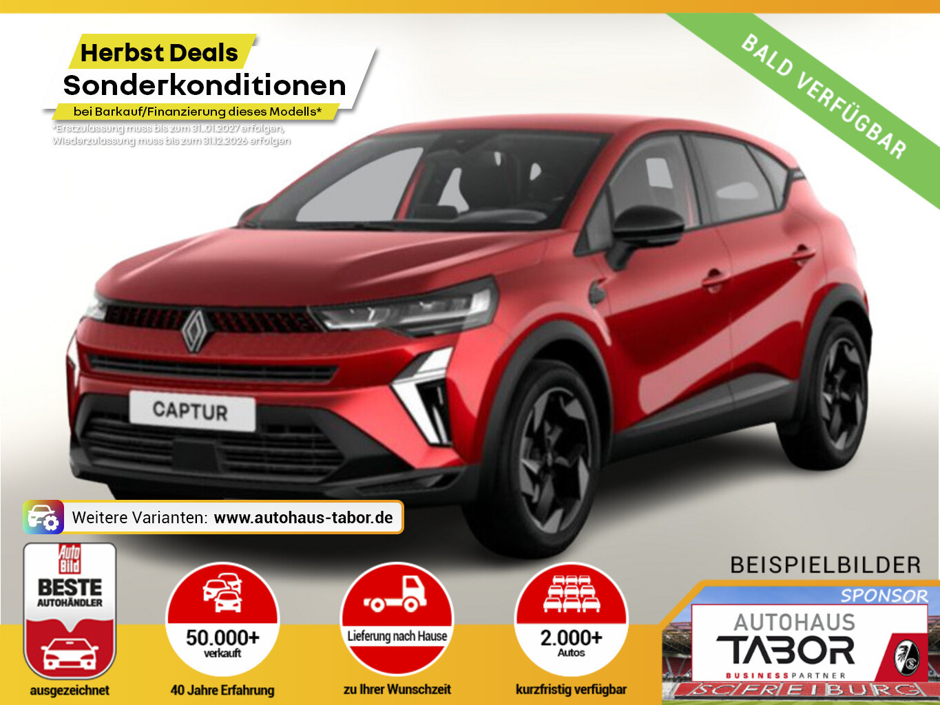 Renault Captur Techno Mild Hybrid 140 EDC PDC vo/hi SHZ