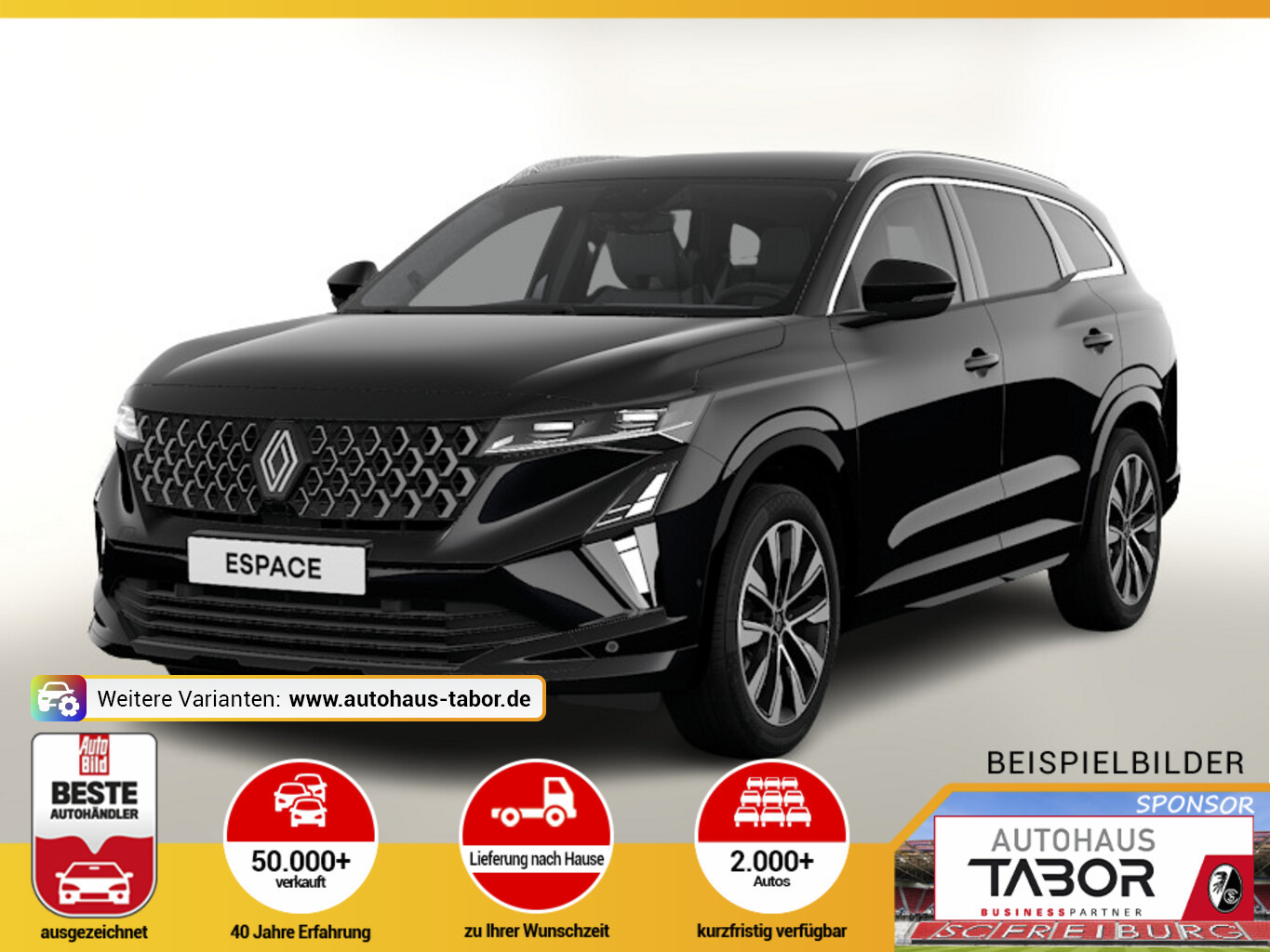 Renault Espace 6 Techno E-Tech 200 Massage el Heckkl