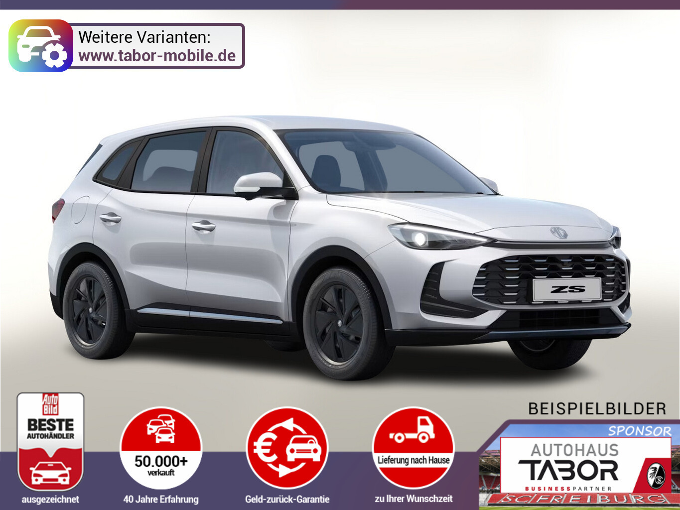 MG ZS Standard Nav Kam TotW PDC AppCo Klima LKA