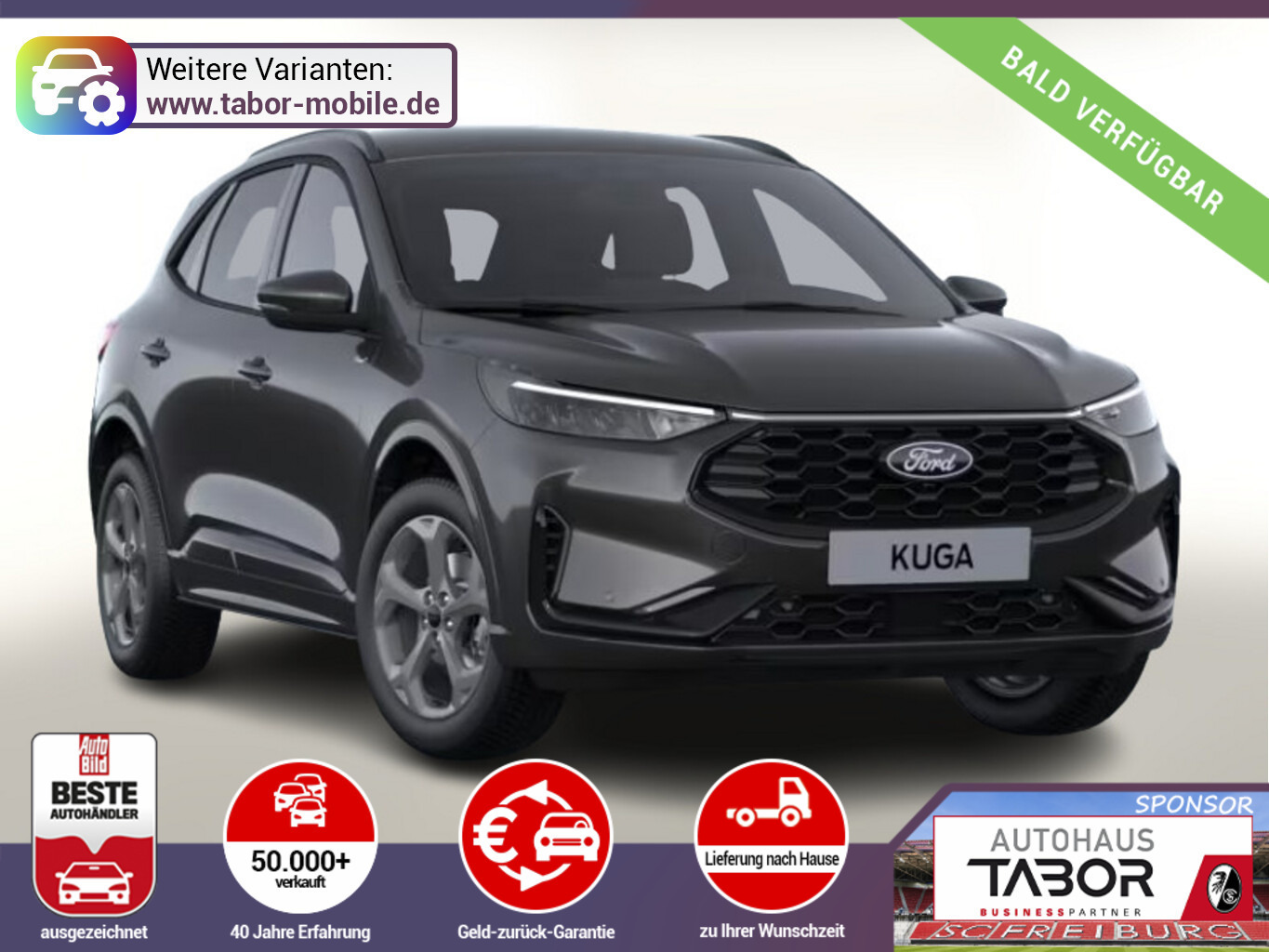 Ford Kuga FHEV ST-Line WinterP LED TotW Kam Temp 18Z
