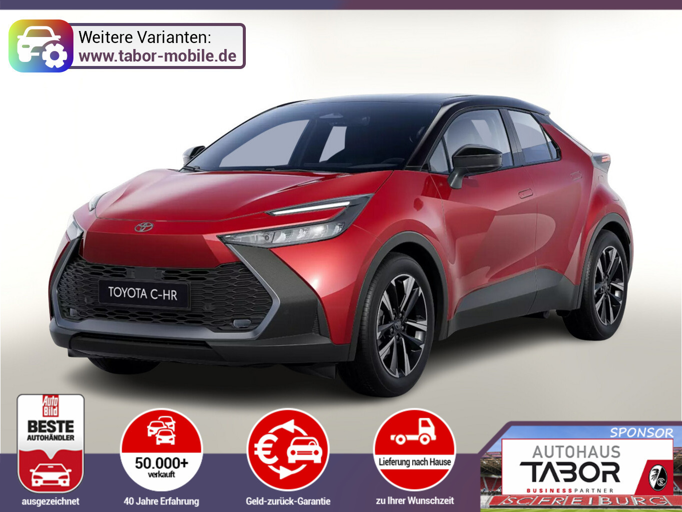 Toyota C-HR HEV Teamplayer Nav eHk SmarKey Privacy Totw