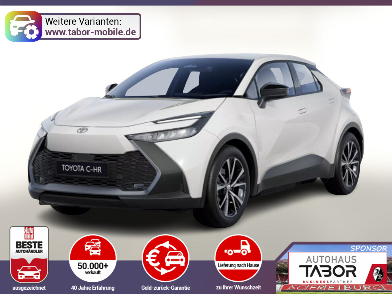 Toyota C-HR HEV Teamplayer Nav eHk SmarKey Privacy Totw