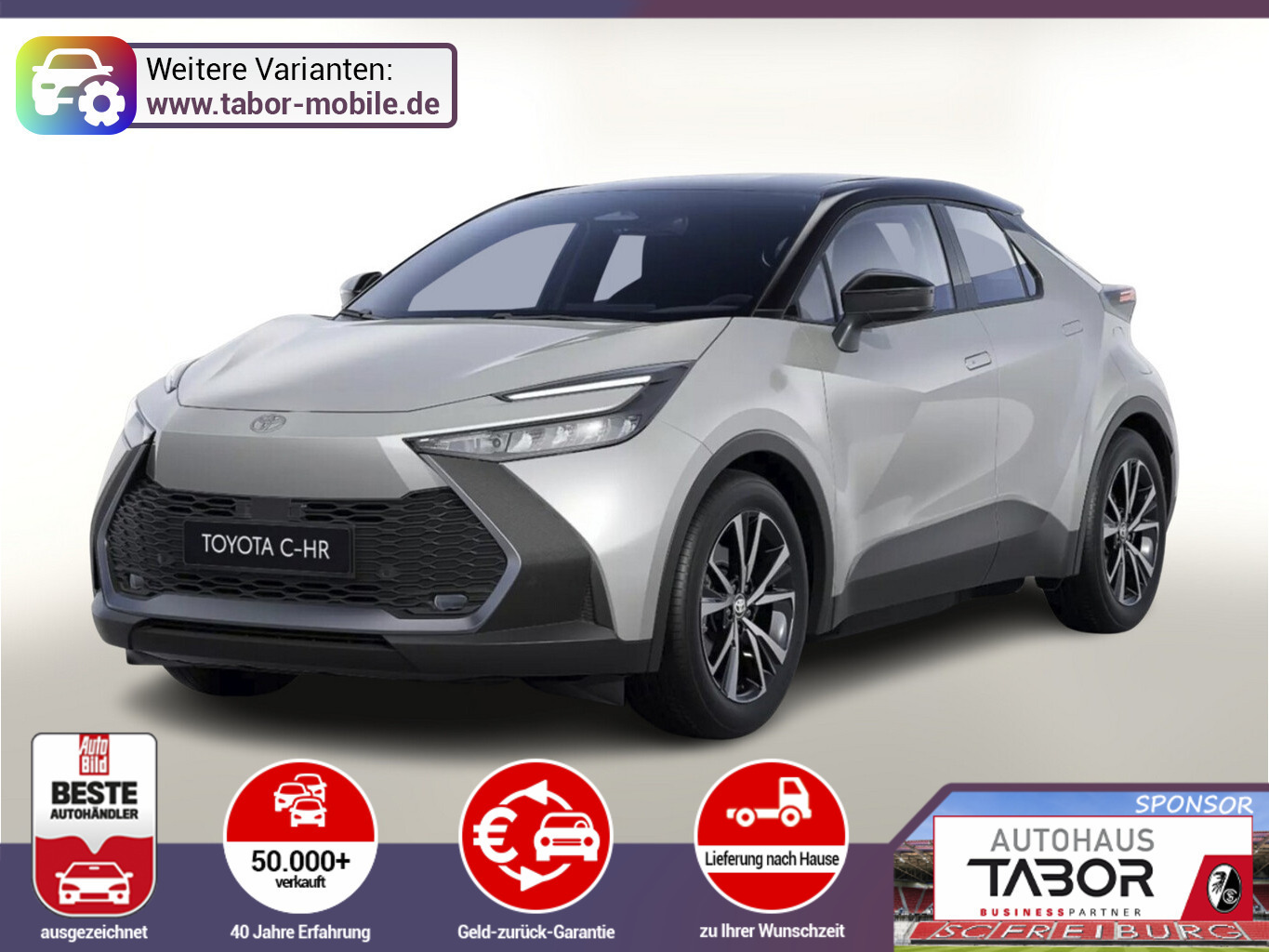Toyota C-HR PHEV Teamplayer Nav eHk SmarKey PrivG Totw