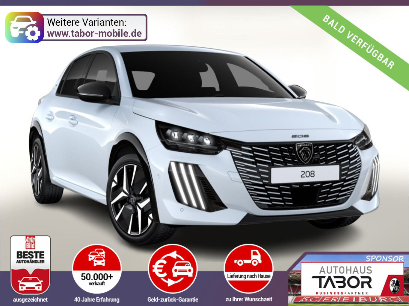 Peugeot 208 Hybrid GT Pano Nav ACC 360° CarP FullLED Key