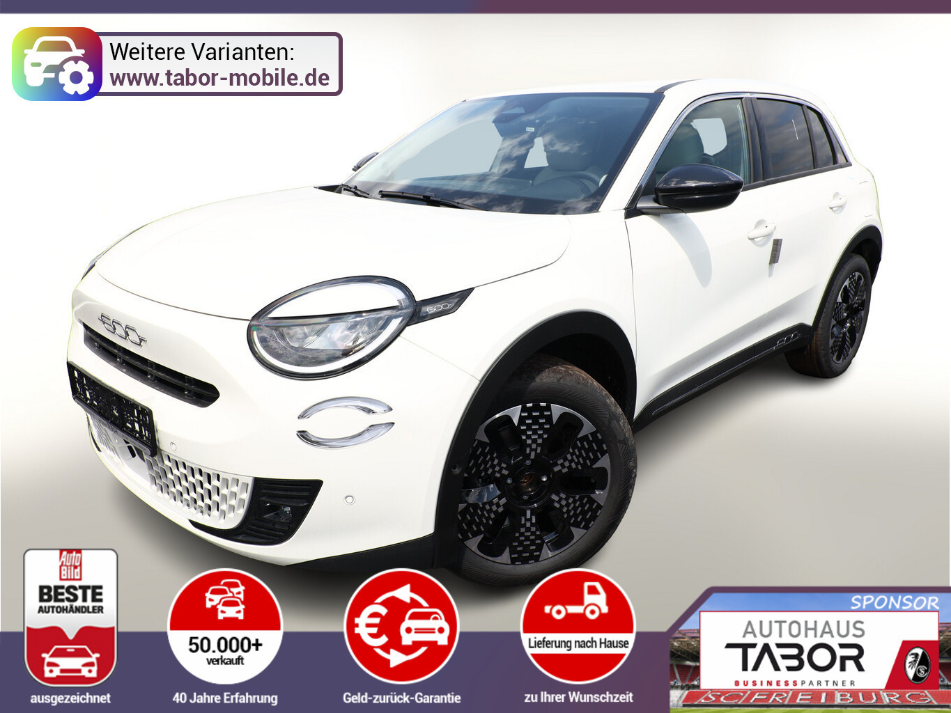 Fiat 600 Hybrid La Prima SHZ eHK ACC Nav Kam 360°PDC