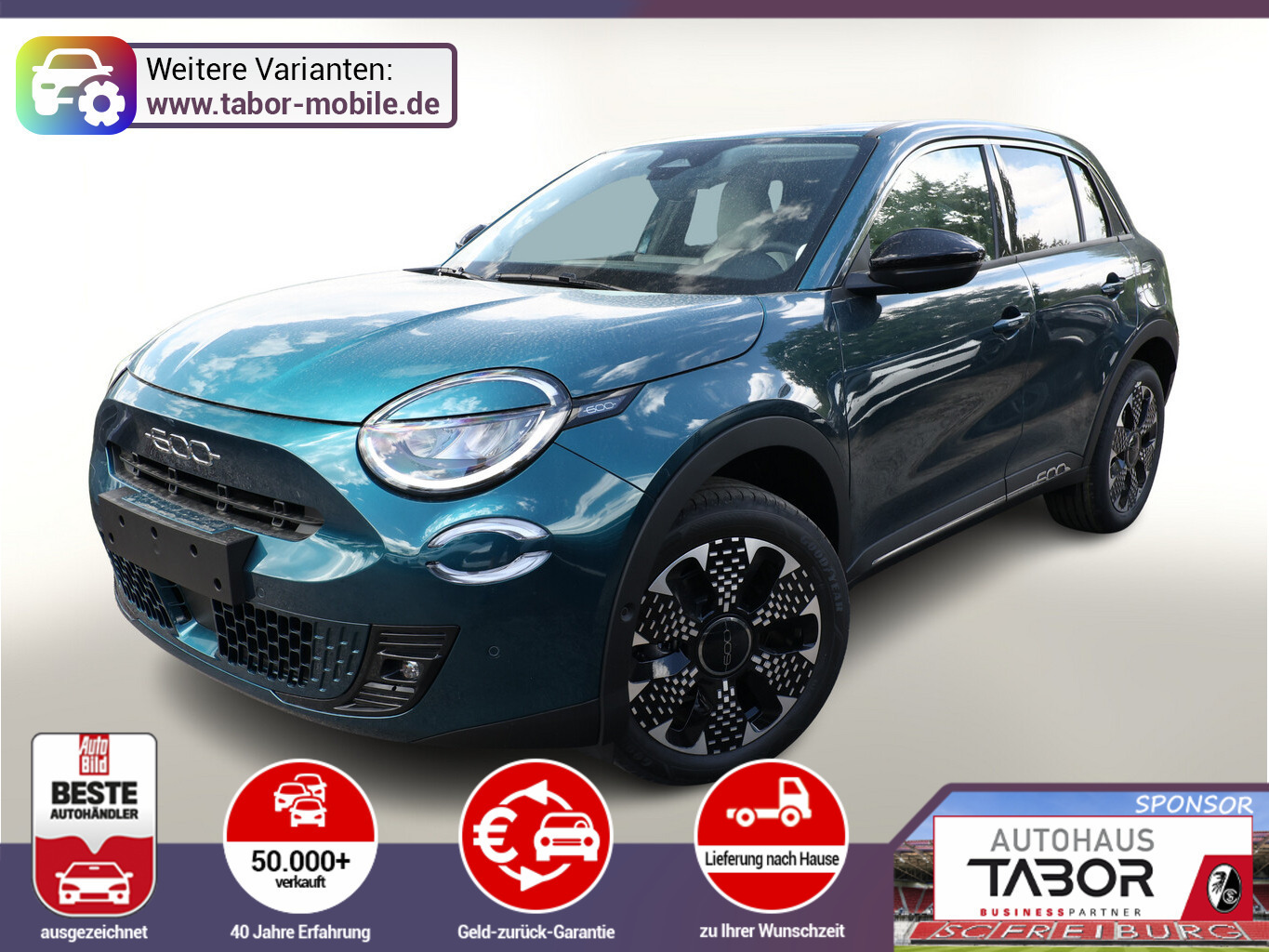 Fiat 600 Hybrid La Prima SHZ eHK ACC Nav Kam 360°PDC