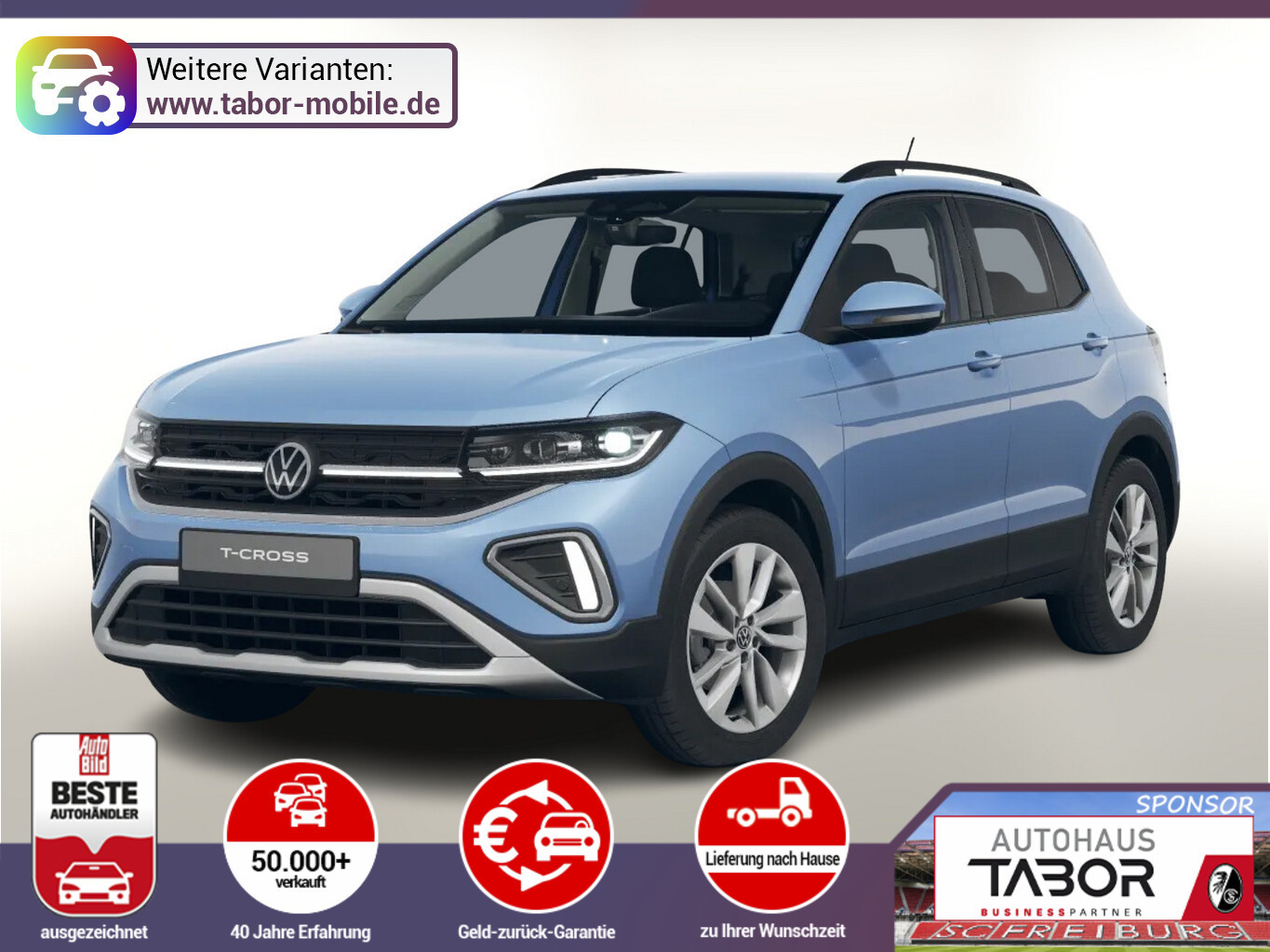 Volkswagen T-Cross DSG Matrix 2ZKlima PrivG KAM R2D SHZ PDC