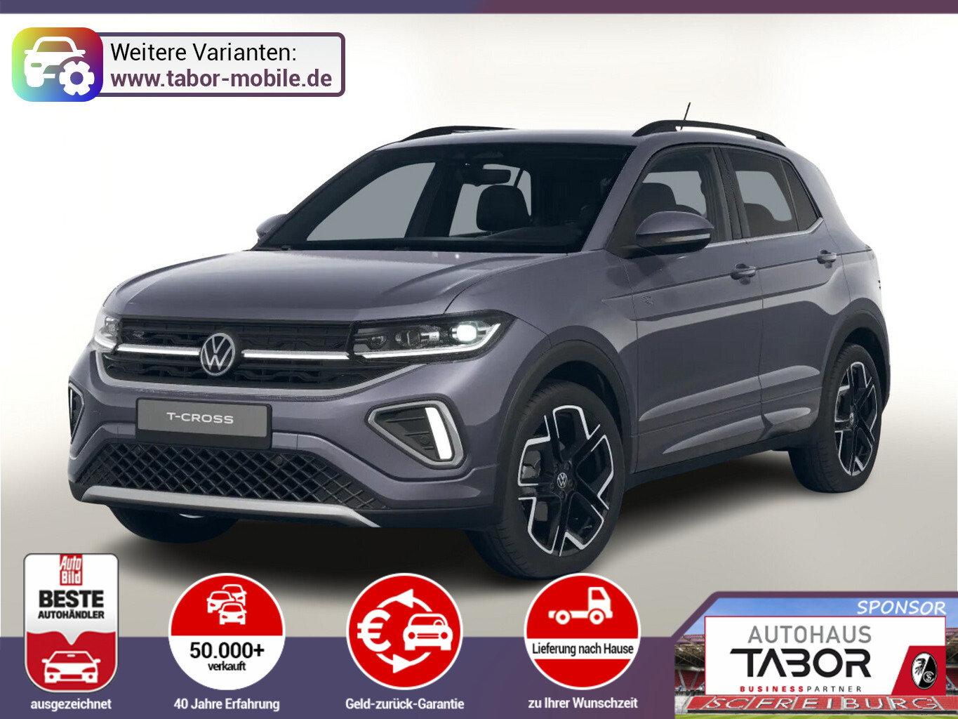 Volkswagen T-Cross R-Line Matrix 18Z Kam SHZ PrivG KeyL PDC