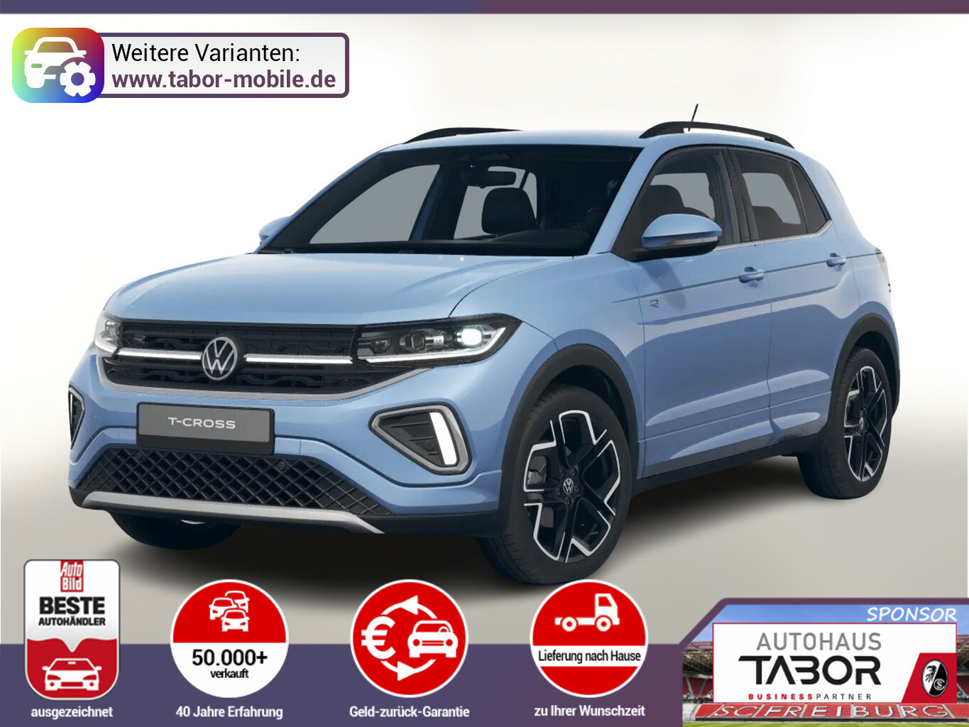 Volkswagen T-Cross R-Line Matrix 18Z Kam SHZ PrivG KeyL PDC