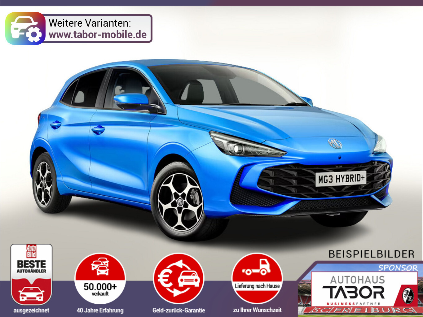 MG3 3 HEV+ Luxury ACC LED 360Kam SHZ TotW Nav 16Z