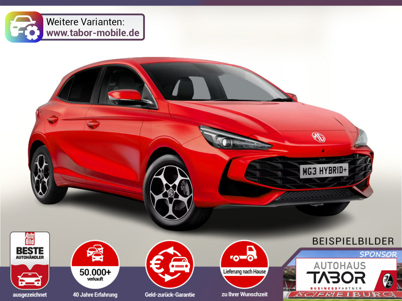 MG3 3 HEV+ Luxury ACC LED 360Kam SHZ TotW Nav 16Z