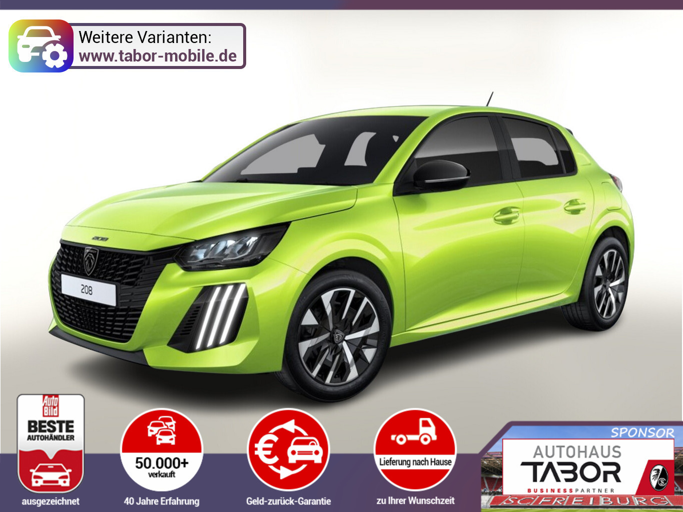 Peugeot 208 Style LED ASB 10"-DAB SHZ MirrorL Tempomat