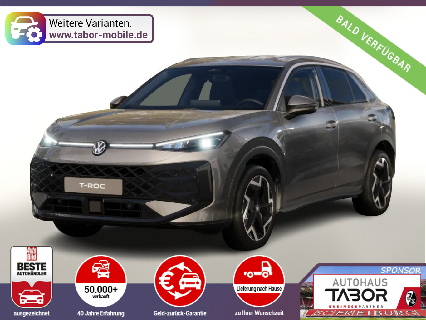 Volkswagen T-Roc R-Line AHK EasyO ParkAss+ SHZ LM18Z Keyl
