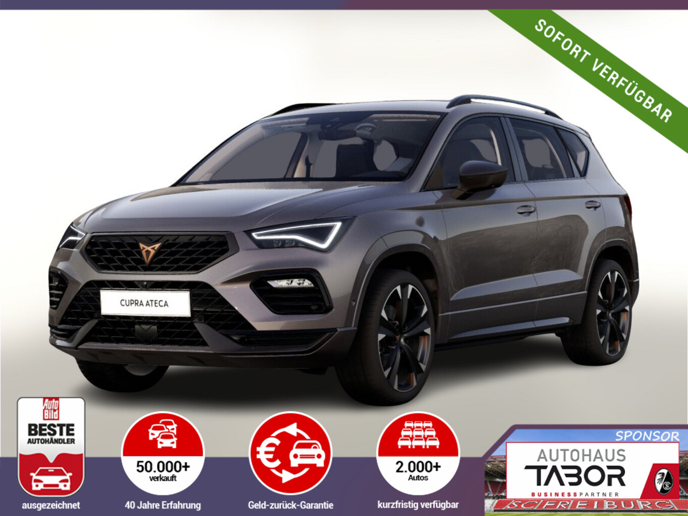 Cupra Ateca VZ 2.0 TSI 300 DSG 4D Nav eHk AssXL SHZ