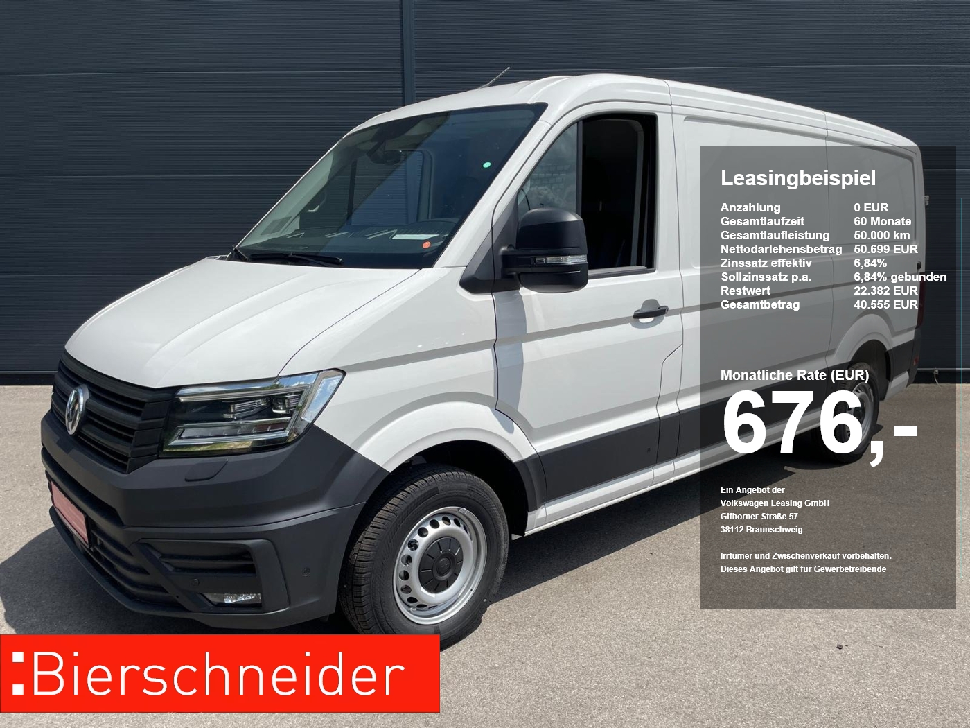 Volkswagen Crafter 35 Kasten L3 H2 2.0 TDI Automatik LED NAVI AHK KAMERA PARKLENK PDC SHZ