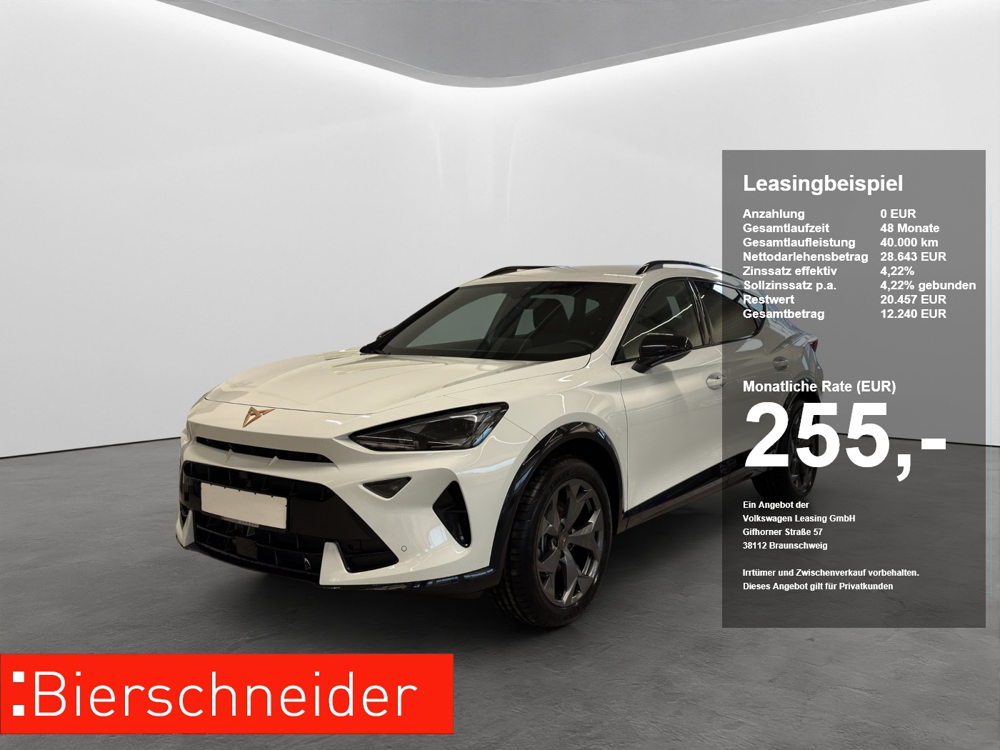 Cupra Formentor 1.5 TSI MATRIX-LED FULL-LINK 18 KAMERA ACC SHZ