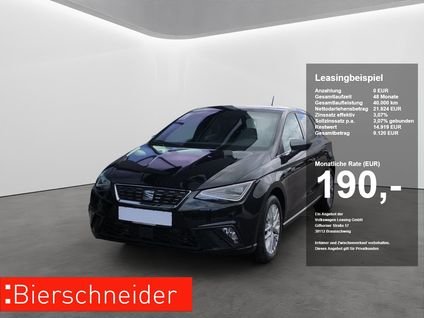 Seat Ibiza 1.0 TSI Xcellence LED NAVI ACC PDC KAMERA SHZ KEYLESS