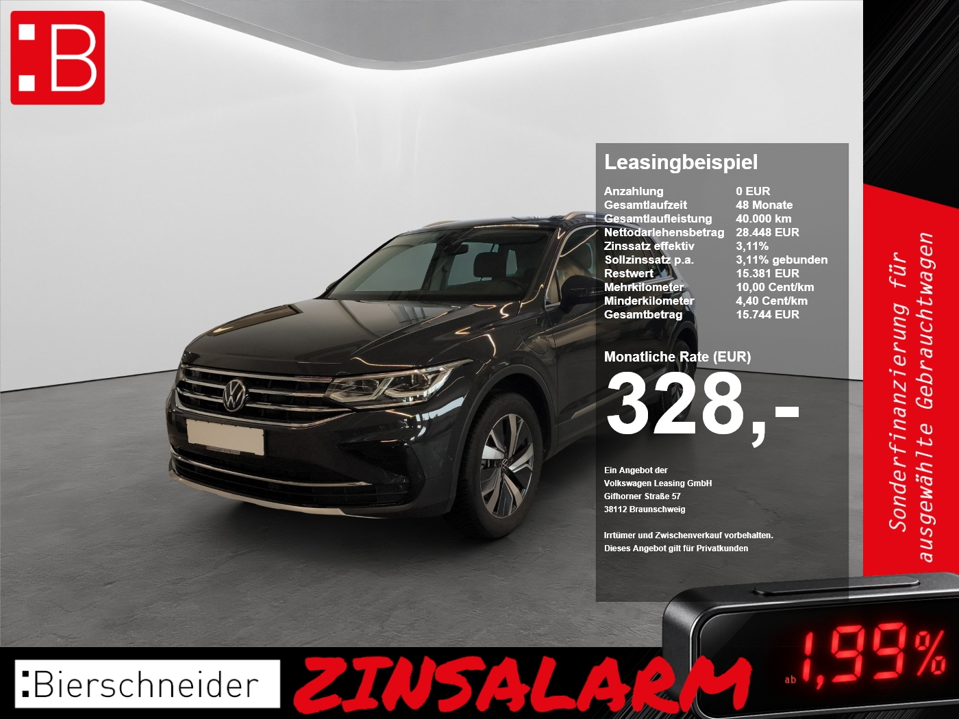 Volkswagen Tiguan 1.4 eHybrid DSG Elegance IQ-LIGHT HUD NAVI ACC SIDEASS PARKASS KAMERA SHZ