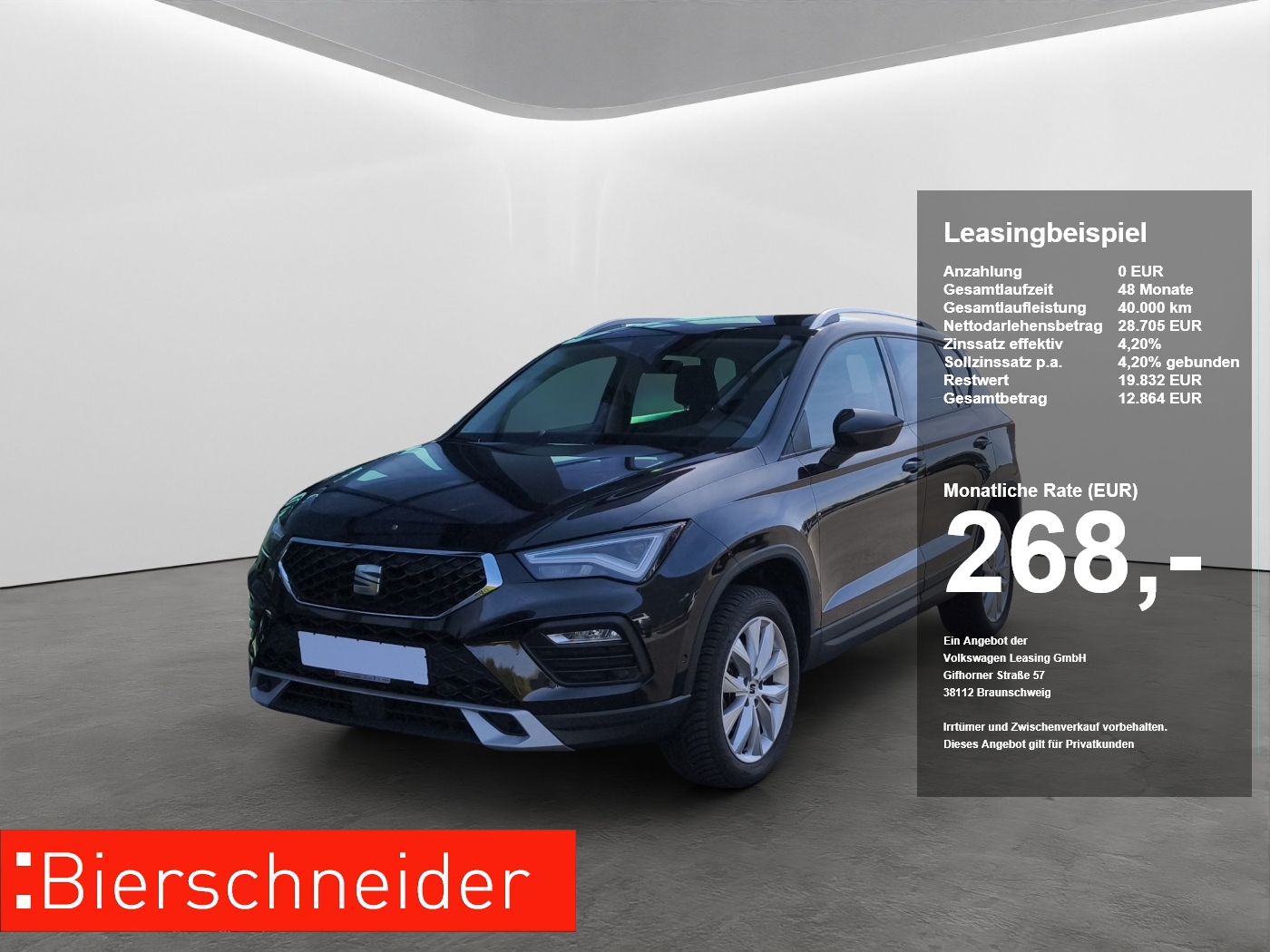 Seat Ateca 1.5 TSI DSG Style LED NAVI AHK ACC PARKASS KAMERA SHZ KEYLESS