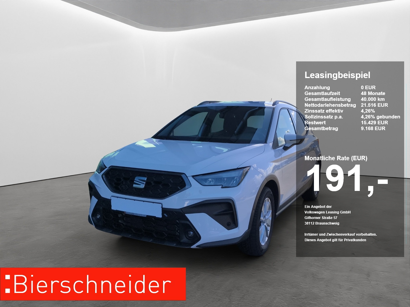 Seat Arona 1.0 TSI Style LED NAVI ACC SIDEASS PDC KAMERA SHZ KEYLESS