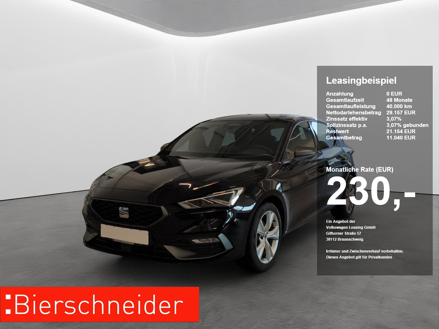 Seat Leon 1.5 eTSI DSG FR MATRIX-LED NAVI ACC SIDEASS PARKASS KAMERA SHZ KEYLESS