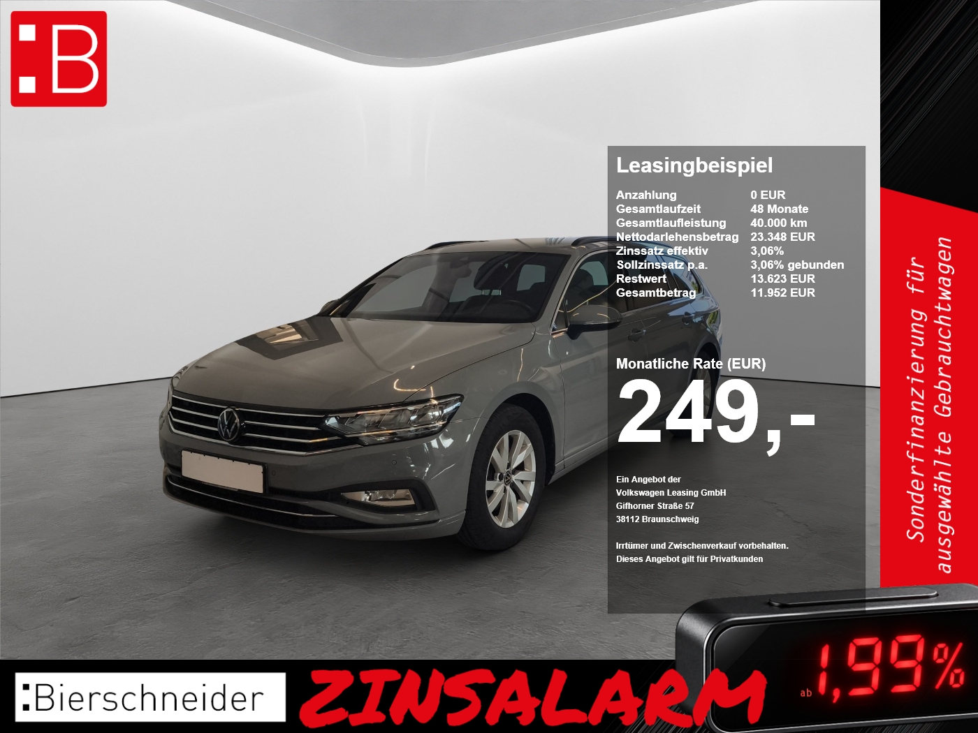 Volkswagen Passat Variant 1.5 TSI DSG Business LED NAVI AHK ACC PDC STAND-HZ KAMERA SHZ