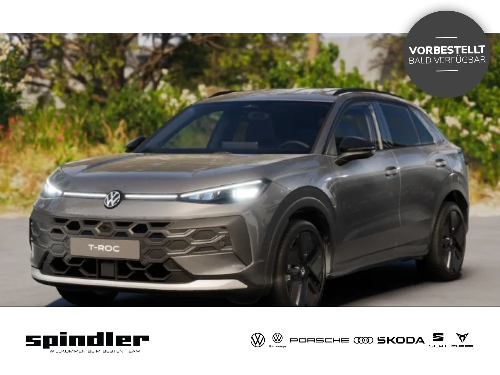 Volkswagen T-Roc Style 150PS DSG WR, 19", Navi, 360°, LED-M