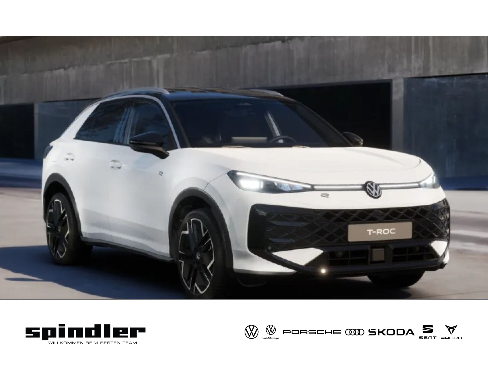 Volkswagen T-Roc R-Line 150PS DSG WR, AHK, NAVI, 19", 360°