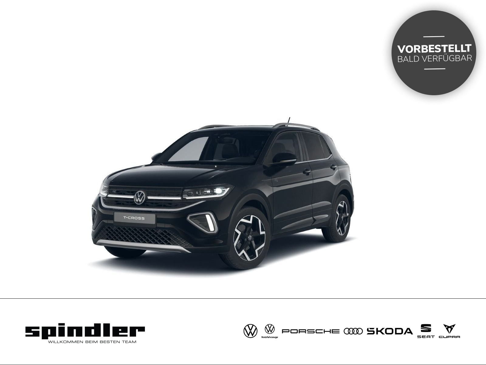 Volkswagen T-Cross R-Line 1.5l TSI150 PS DSG AHK, Ganzjahresreifen, Navi